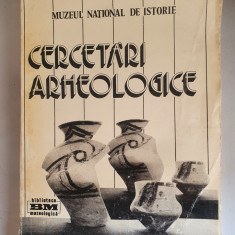 Cercetari Arheologice - Muzeul National de istorie - vol. VII