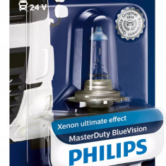 Bec Halogen Camion H7 Philips MasterDuty BlueVision 24V, 70W