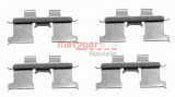 Set accesorii, placute frana SSANGYONG REXTON (GAB) (2002 - 2012) METZGER 109-1667