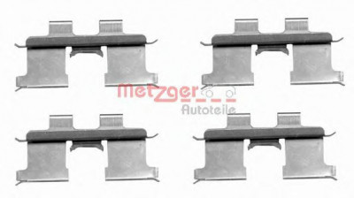 Set accesorii, placute frana KIA MAGENTIS (GD) (2001 - 2005) METZGER 109-1667 foto