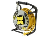 Prelungitor alimentare KEL 3x2,5mm2 4 prize 40m 16A galben