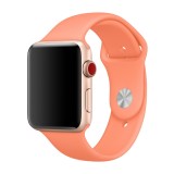 Cumpara ieftin Curea silicon,THD, compatibila Apple Watch 42 mm seria 10, Apple Watch SE 40 mm, S/M, piersiciu