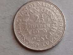 C50 - Moneda foarte veche - Olanda ante euro - 2 1/2 gulden - 1979