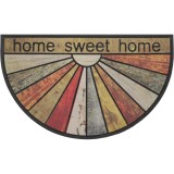 Covor Intrare 45X75 Cm &ndash; Semiluna Home Multicolor Polyester+Pvc Moftx