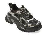 Pantofi sport GRYXX negri, 66659, din material textil