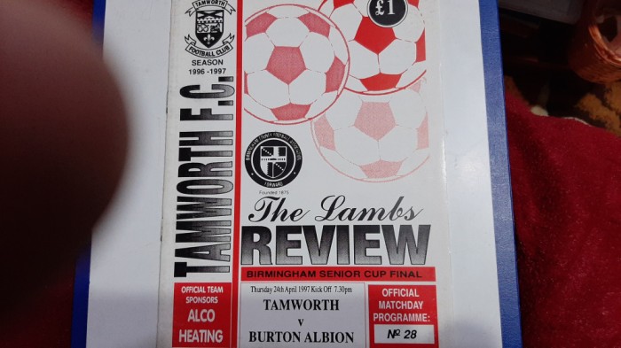 program Tamworth - Burton Albion