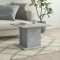 vidaXL Măsuță de cafea, gri beton, 55,5x55,5x40 cm, lemn compozit