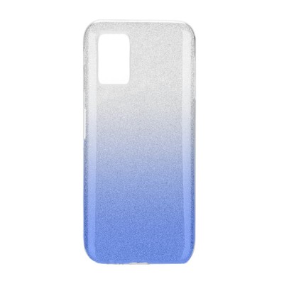 Husa SAMSUNG Galaxy A71 - Forcell Shining (Argintiu/Albastru) foto