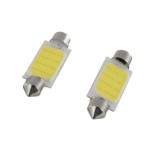 Set 2 becuri cu LED, Feston, 11x36mm, COB, lumina alba, 196801