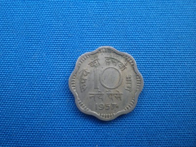 10 PAISE 1957/INDIA foto