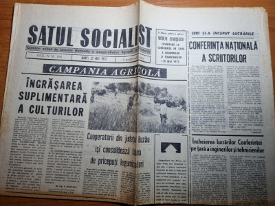 satul socialist 23 mai 1972-art. jud. arges si buzau foto