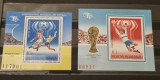 Romania MNH 1978 - CM Campionatul mondial de fotbal Argentina colita dantelata si colita nedantelata - LP 955 + LP 956