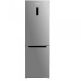 Combina Frigorifica Albatros CNFX495E, 347 L, Full No Frost, Clasa energetica E, Termostat reglabil, H 195 cm, Inox/ Argintiu