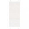 VidaXL Jaluzea plisată alb 85x200 cm Lățime țesătură 84,4cm poliester 4015514