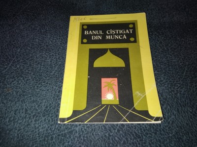 BANUL CASTIGAT DIN MUNCA COLECTIA TRAISTA CU POVESTI foto