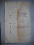 HOPCT DOCUMENT VECHI 392 MINISTERUL INDUSTRIEI COMERT EXTERIOR /BUCURESTI 1936, Documente