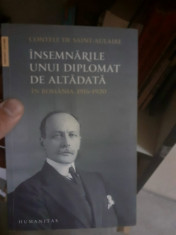 Contele de Saint-Aulaire, Insemnarile unui diplomat de altadata foto