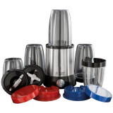 Cumpara ieftin Blender Nutri Russell Hobbs 23180-56 Nutri Boost, 700 W, 15 bucăți, 2 lame din oțel inoxidabil, argintiu / negru