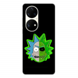 Husa compatibila cu Huawei P50 Pro Silicon Gel Tpu Model Rick And Morty Alien