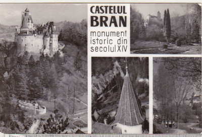 bnk cp Castelul Bran - Vedere - necirculata foto