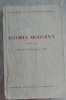 Myh 417s - Istoria moderna - manual pentru clasa 8 - ed 1953