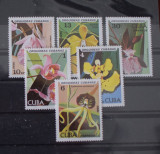 TS24/01 Timbre Cuba - Nestampilat - Orhidee, Stampilat
