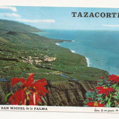 SP1 - Carte Postala - SPANIA - Tazacorte, San Miguel de la Parma, Necirculata