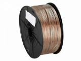 Cablu boxe ACV 51-425-102 Metru Liniar\Rola 100m, 2 &times; 2.5mm&sup2; (14AWG) Transparent
