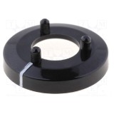 Disc poliamidă neagră 15mm RITEL -20&divide;70&deg;C
