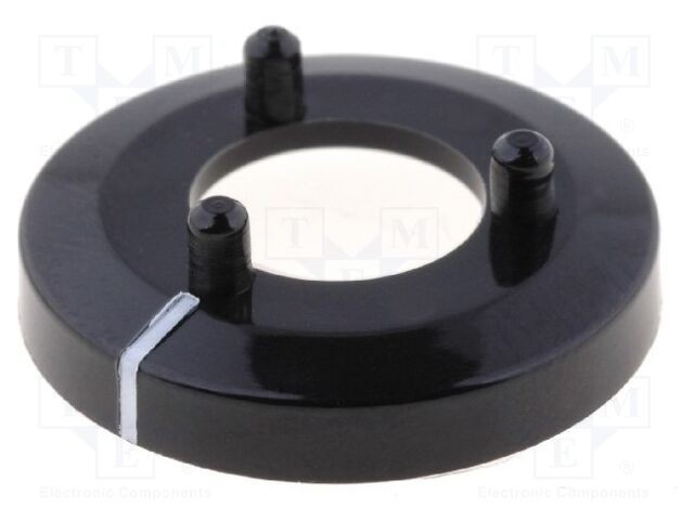 Disc poliamidă neagră 15mm RITEL -20&divide;70&deg;C
