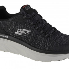 Pantofi pentru adidași Skechers D'Lux Walker-Pensive 232045-BKW gri