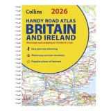 2026 Collins Handy Road Atlas Britain and Ireland: Clear and Detailed Map of Britain and Ireland in Handy A5 Size with Spiral Binding (Collins Road At