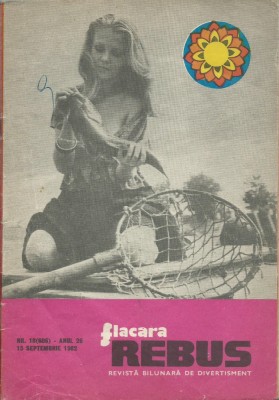 Revista Flacara Rebus nr. 18 / 15 septembrie 1982 foto