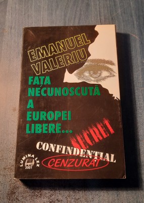Fata nevazuta a Europei Libere Emanuel Valeriu foto