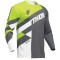 Bluza enduro motocross Thor Sector Checker Gri Verde Acid