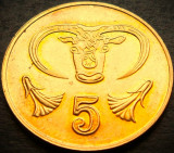 Cumpara ieftin Moneda exotica 5 CENTI - CIPRU, anul 1994 * cod 3421 A, Europa