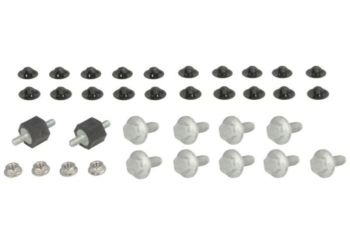 Set fixare scut protectie sub motor Alhambra, 04.1910; Ford Galaxy, 05.1906; Vw Sharan, 05.1910, Transporter /Caravelle/Multivan, 03, fixare scut sub