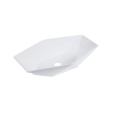 Cumpara ieftin Lavoar ceramic KR-570, 57,5x36,5x12,5cm, alb mat