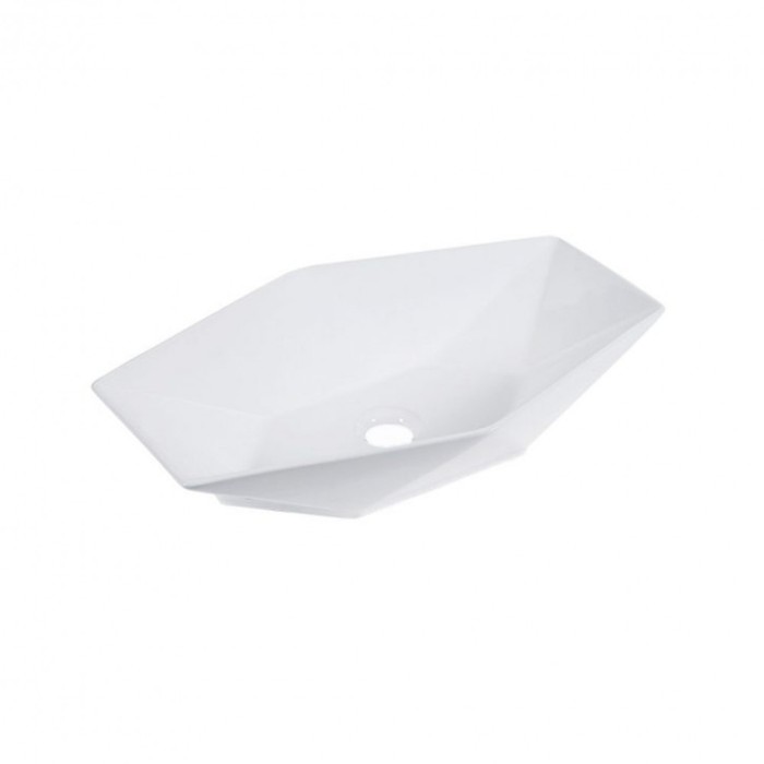 Lavoar ceramic KR-570, 57,5x36,5x12,5cm, alb mat