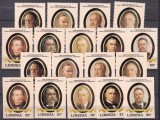 Liberia 1982 presedinti americani MI 1238-1246 A+B MNH