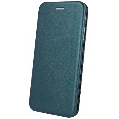 Husa Piele OEM Elegance Universala pentru Telefon 5,1 - 5,5 inci, 153 x 77 mm, Verde foto