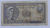 5 lei 1952 serie rosie