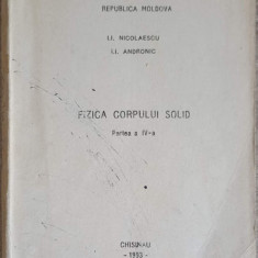 FIZICA CORPULUI SOLID. PARTEA 4-I.I. NICOLAESCU, I.I. ANDRONIC