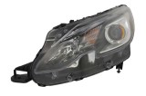 Far Peugeot 2008, 07.2016-, partea Stanga, cu lumina timp de zi tip LED; tip bec H7+H7+PWY24W; electric; negru; cu motor; cu becuri, Valeo