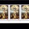 RO 2018 LP 2181 &quot;Renasterea Romaniei in pictura&quot; , serie straif de 3 marci, MNH
