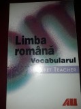 CARTE vintage-LIMBA ROMANA-Vocabularul-Gramatica-POCKET TEACHER-2 buc,T.GRATUIT, Dreptunghiular, Lemn