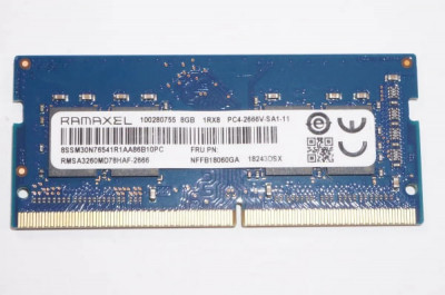 Memorie Laptop Ramaxel 8Gb DDR4 2666Mhz RMSA3260MD78HAF foto