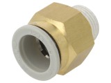 Racord Push-In Filetat Alamă R 3/8 1-10 Bar