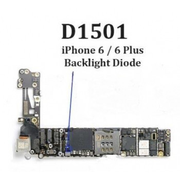 Dioda IC de iluminare de fundal D1501 pentru iPhone 6 iPhone 6 Plus foto