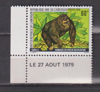 CAMERUN 1979 FAUNA MI. 905 MNH foto